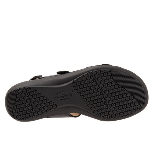Trotters Women's Teresa Sandal Black Trotters Women's Teresa Sandal Black