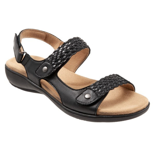 Trotters Women's Teresa Sandal Black Trotters Women's Teresa Sandal Black