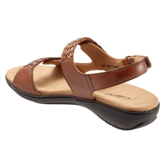 Trotters Women's Teresa Sandal Luggage Trotters Women's Teresa Sandal Luggage