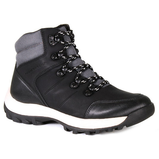 Wanderlust Women's Bromount Low Lace Up Boot Black/Grey Wanderlust Women's Bromount Low Lace Up Boot Black/Grey