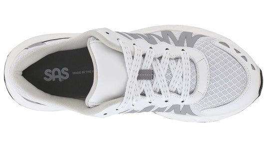 SAS Women's Tempo Sneakers White/Silver SAS Women's Tempo Sneakers White/Silver