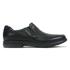Clarks Un Corner Twin Black Leather Clarks Un Corner Twin Black Leather