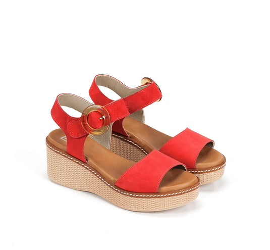 Dorking by Fluchos NIDO D9450 Sandal Red