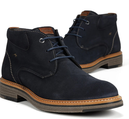 Fluchos Men's KASPER F1816 Ankle Boot Blue Fluchos Men's KASPER F1816 Ankle Boot Blue