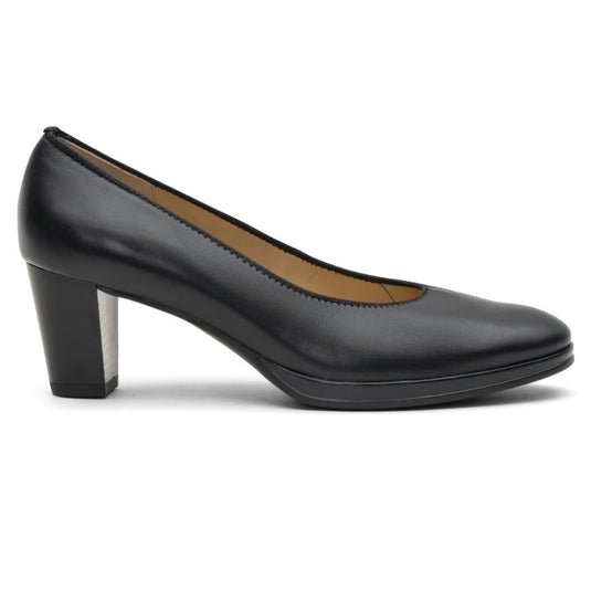 Ara Women's Ophelia (Fashion) Pump 50mm Black Leather Ara Women's Ophelia (Fashion) Pump 50mm Black Leather