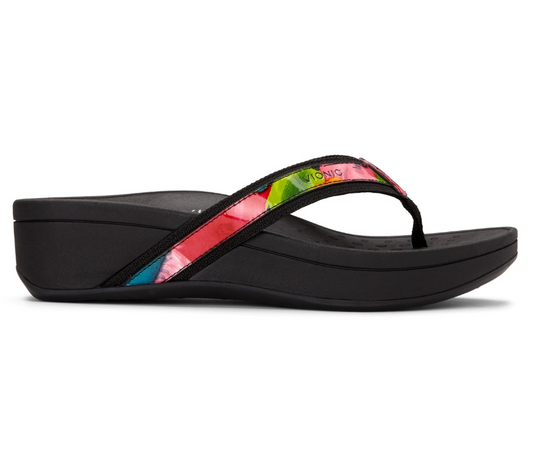 Vionic Pacific High Tide - Women's Platform Sandal Black Floral Vionic Pacific High Tide - Women's Platform Sandal Black Floral
