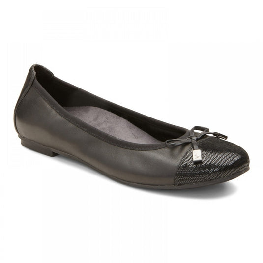 Vionic Women's Minna Ballet Flat Black Vionic Women's Minna Ballet Flat Black