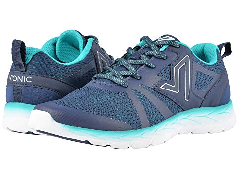 Vionic Women's Miles Active Sneaker Blue Teal Vionic Women's Miles Active Sneaker Blue Teal
