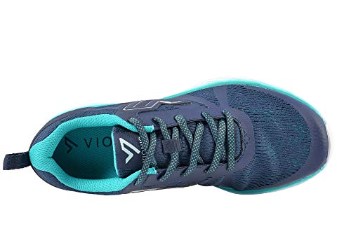 Vionic Women's Miles Active Sneaker Blue Teal Vionic Women's Miles Active Sneaker Blue Teal