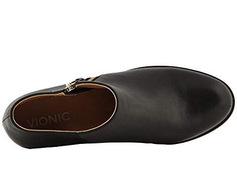 Vionic Women's Jolene Bootie Black Leather Vionic Women's Jolene Bootie Black Leather