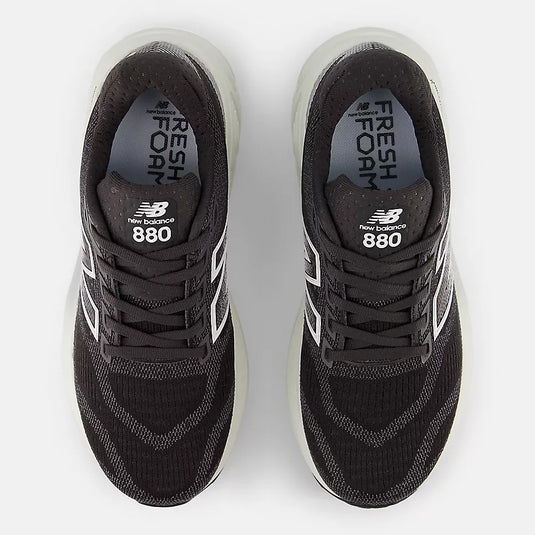 New Balance Men's Fresh Foam 880v15 Black/ White New Balance Men's Fresh Foam 880v15 Black/ White