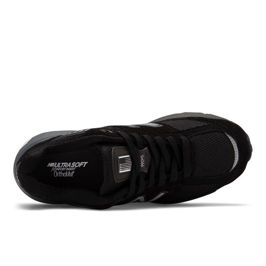 New Balance Women's 990v5 Black with Silver New Balance Women's 990v5 Black with Silver