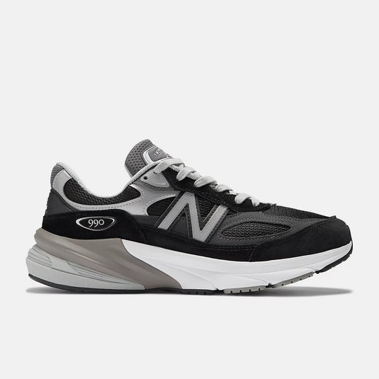 New Balance Women's 990v6 Black with White New Balance Women's 990v6 Black with White