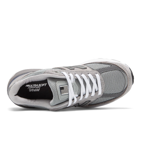 New Balance Women's 990v5 Grey with Castlerock New Balance Women's 990v5 Grey with Castlerock