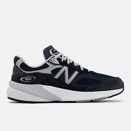 New Balance Women's 990v6 Navy with White New Balance Women's 990v6 Navy with White
