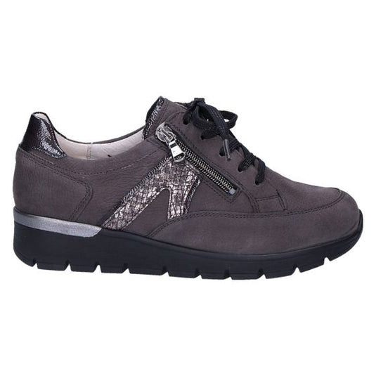 Waldlaufer Women's K-Ramona Sneaker Carbon Waldlaufer Women's K-Ramona Sneaker Carbon