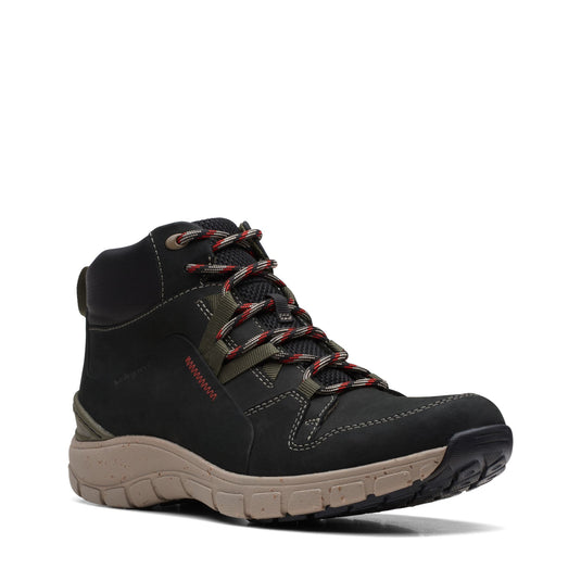 Clarks Women's Wave Summit AP Black Combine Noir Shoe