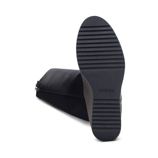 Aetrex Women's Rose Wedge Boot Black Aetrex Women's Rose Wedge Boot Black