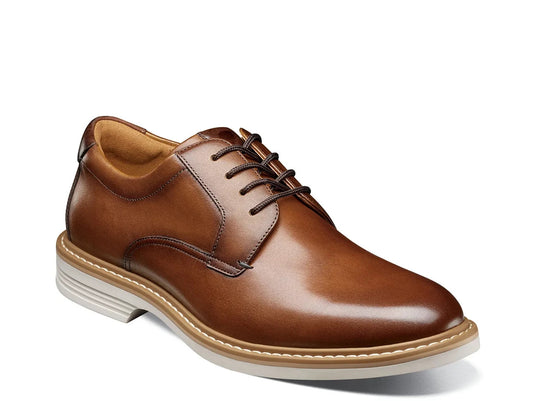 Florsheim Men's Norwalk Plain Toe Oxford Cognac Florsheim Men's Norwalk Plain Toe Oxford Cognac