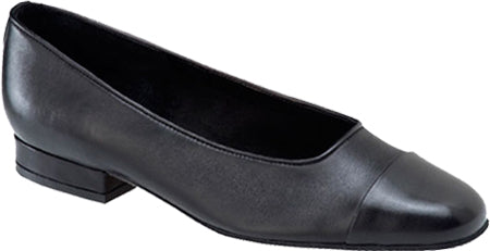 Vaneli Women's FC-313 Dress Flat Black Nappa Vaneli Women's FC-313 Dress Flat Black Nappa