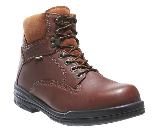 Wolverine Men's Durashocks SR Direct-Attach 6" Work Boot Brown Wolverine Men's Durashocks SR Direct-Attach 6" Work Boot Brown