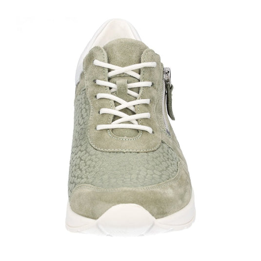 Waldlaufer Women's H-Clara Lace up Sneaker Mint/White Waldlaufer Women's H-Clara Lace up Sneaker Mint/White