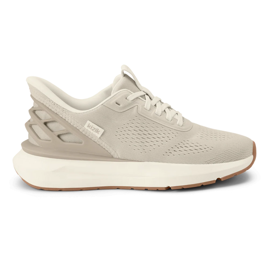 Kizik Women's Athens 2 Step in Sneaker Oatmeal/Pristine Kizik Women's Athens 2 Step in Sneaker Oatmeal/Pristine
