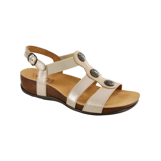 SAS Women's Clover T-Strap Sandal Lusso Capp SAS Women's Clover T-Strap Sandal Lusso Capp