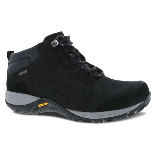 Dansko Womens Pearla Black Suede Dansko Womens Pearla Black Suede