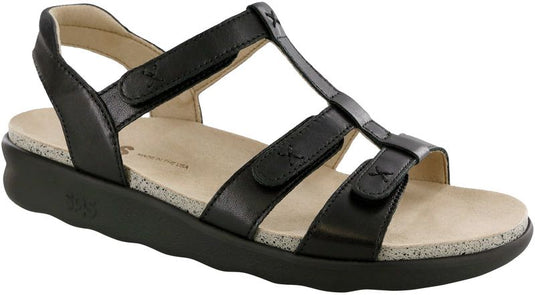 SAS Women's Sorrento Ankle Strap Sandals Black SAS Women's Sorrento Ankle Strap Sandals Black