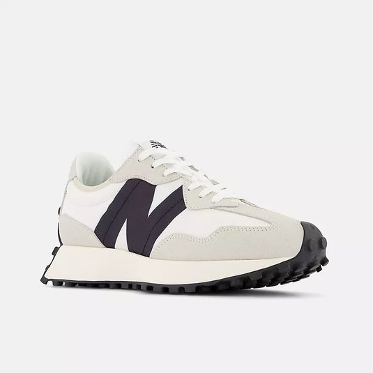 New Balance Women's 327 Sneaker White/Black