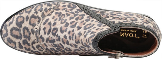 Naot Women's Nefasi Bootie Cheetah Suede/Jet Black Lthr Naot Women's Nefasi Bootie Cheetah Suede/Jet Black Lthr