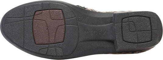 Naot Women's Nefasi Bootie Cheetah Suede/Jet Black Lthr Naot Women's Nefasi Bootie Cheetah Suede/Jet Black Lthr