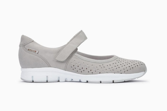 Mephisto Women's Yelina Mary Jane Light Grey Mephisto Women's Yelina Mary Jane Light Grey