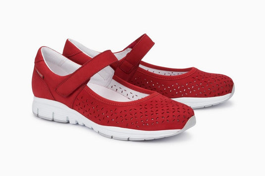 Mephisto Women's Yelina Mary Jane Red
