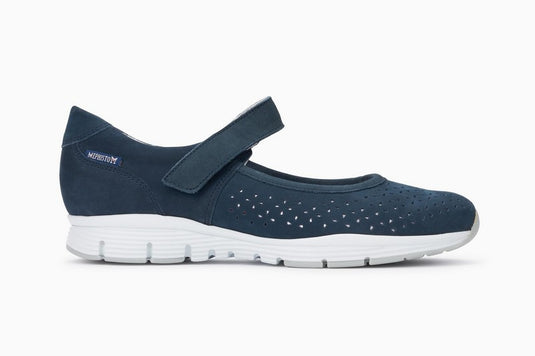 Mephisto Women's Yelina Mary Jane Dark Blue Mephisto Women's Yelina Mary Jane Dark Blue