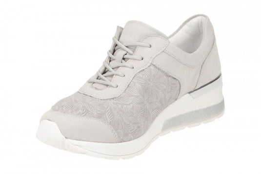 Waldlaufer Women's H-Clara Sneaker Stein Silver Waldlaufer Women's H-Clara Sneaker Stein Silver