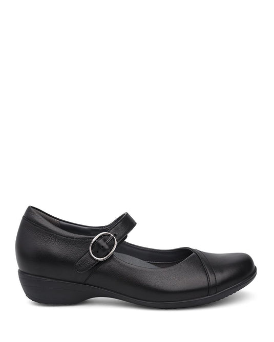 Dansko Women's Fawna Black Milled Nappa