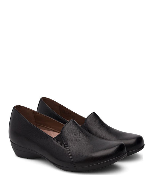 Dansko Women's Farah Black Milled Nappa