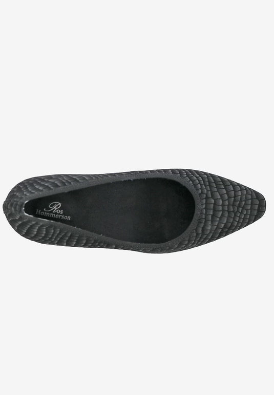 ros hommerson Women's Karat Black Croc