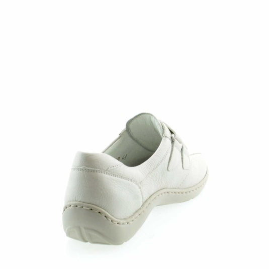 Waldlaufer Women's Henni Velcro Shoe White