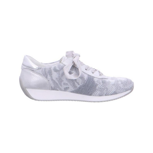 Ara Women's Lilly Sneakers Silver Camo Woven