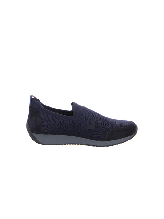 Ara Women's Lissabon GORE-TEX® Slip-On Navy/Grey