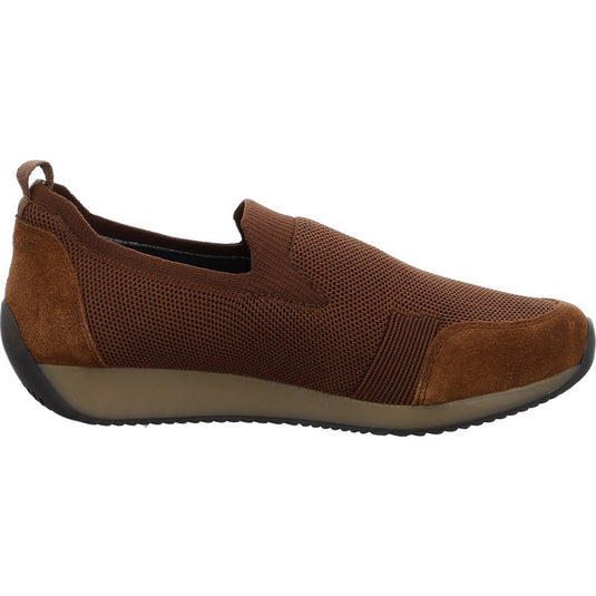 Ara Women's Lissabon Nuts Slip-on Sneakers Brown