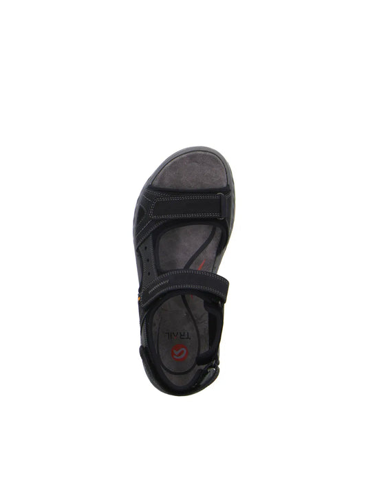 Ara Men's Elias sandal black