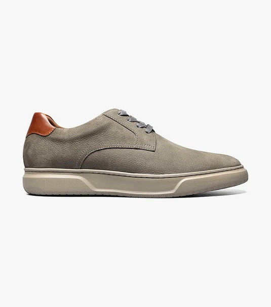 Florsheim Men's Premier Plain Toe Lace Up Sneakers Gray