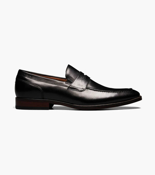 Florsheim Men's Sorrento Moc Toe Penny Loafer Black