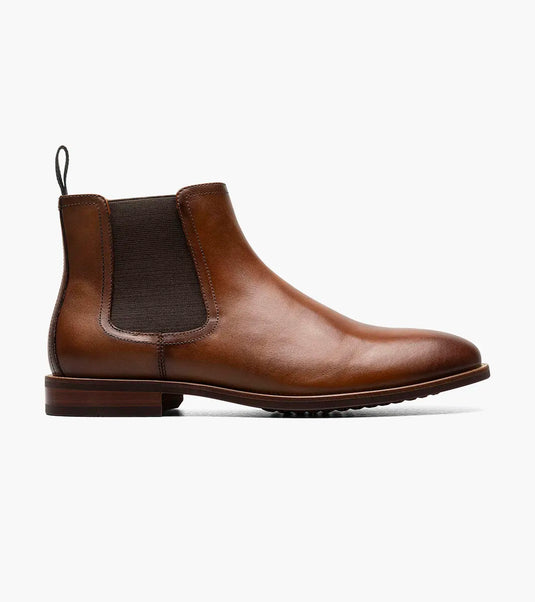 Florsheim Men's Rucci  Plain Toe Gore Boot Cognac