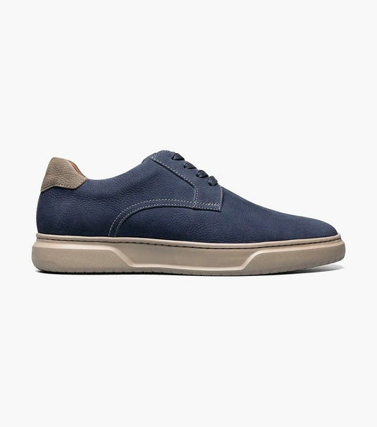 Florsheim Men's Premier Plain Toe Lace Up Sneaker Navy