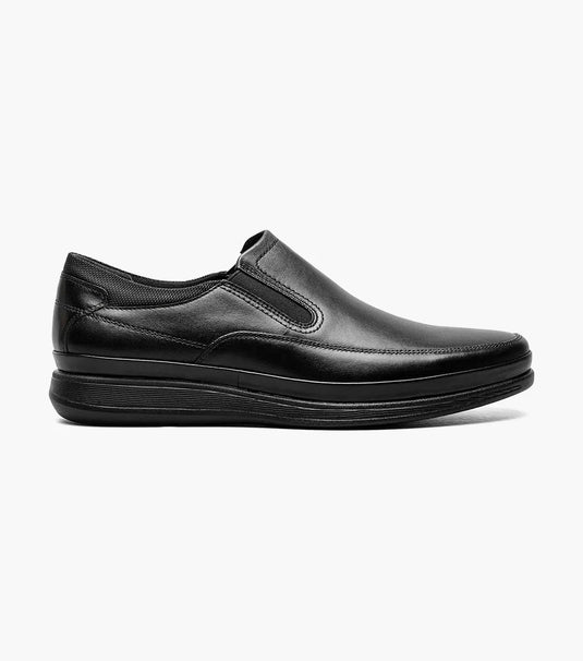 Florsheim Men's Motion Moc Toe Slip On Black